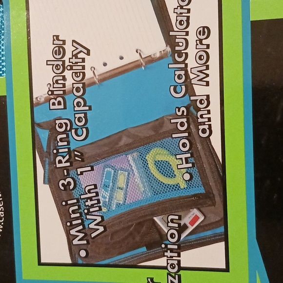 CASE•IT THE MINI TAB 3-RING BINDER 1" CAPACITY - Picture 9 of 9